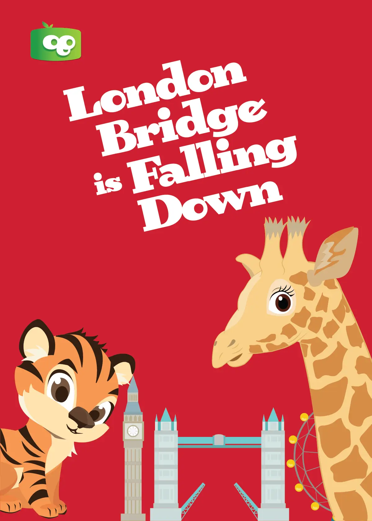 London Bridge Is Falling Down Preschool Learning Video