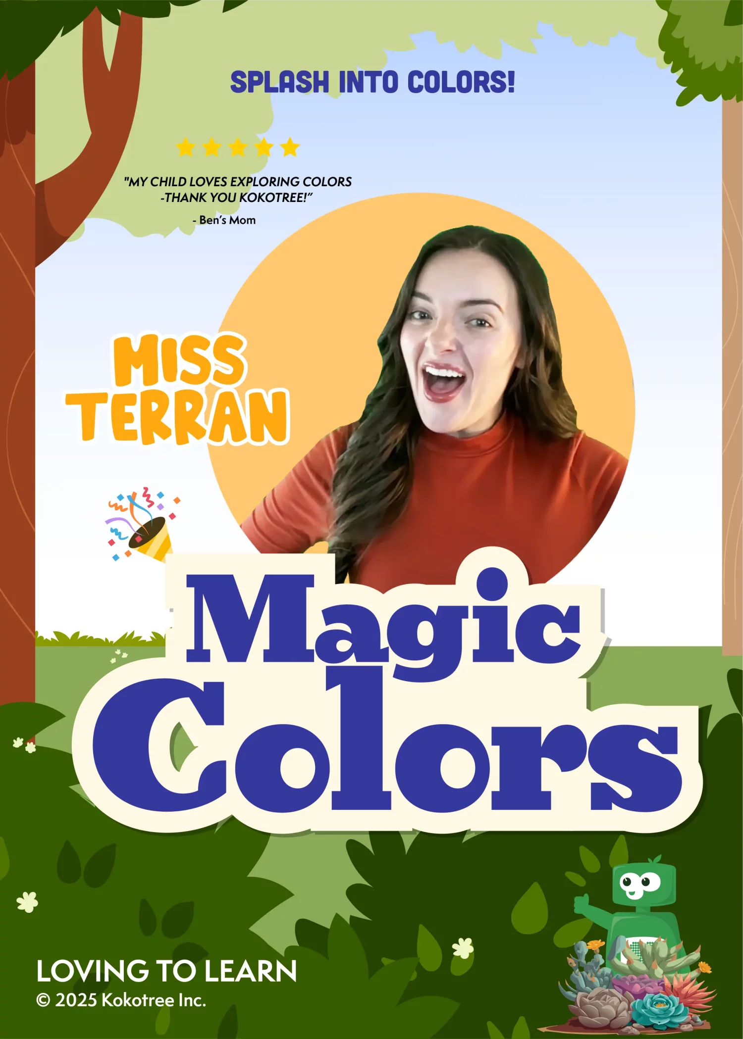 Magic Colors Preschool Learning Video
