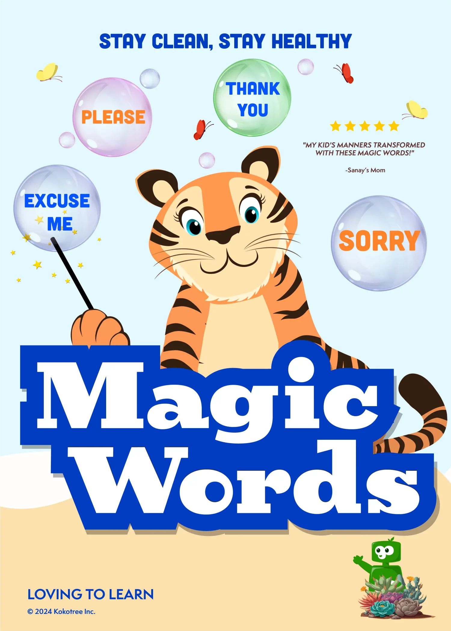 Magic Words - Sorry, Please, Thank You, Excuse Me Preschool Learning Video