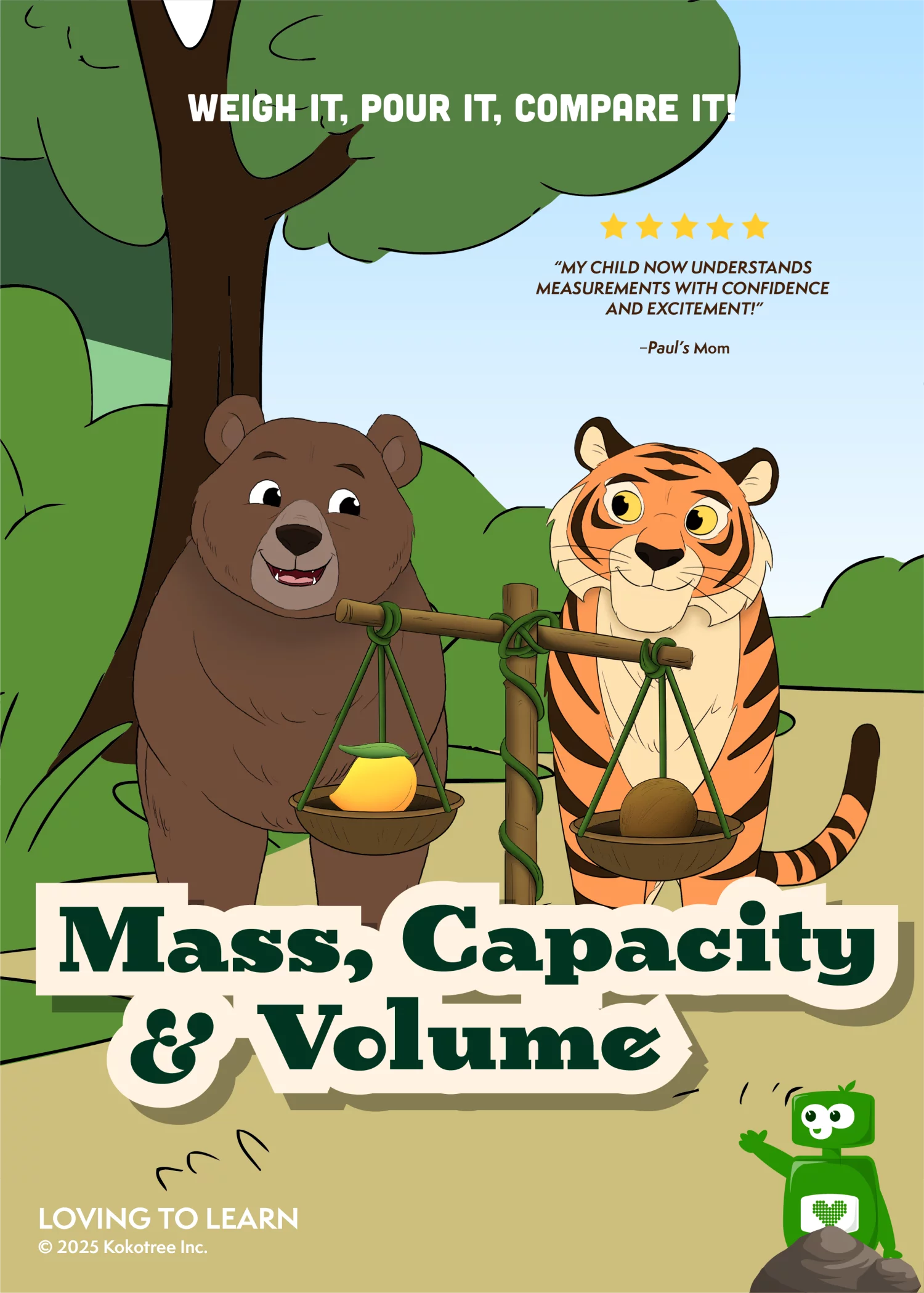 Mass, Capacity, & Volume Preschool Learning Video