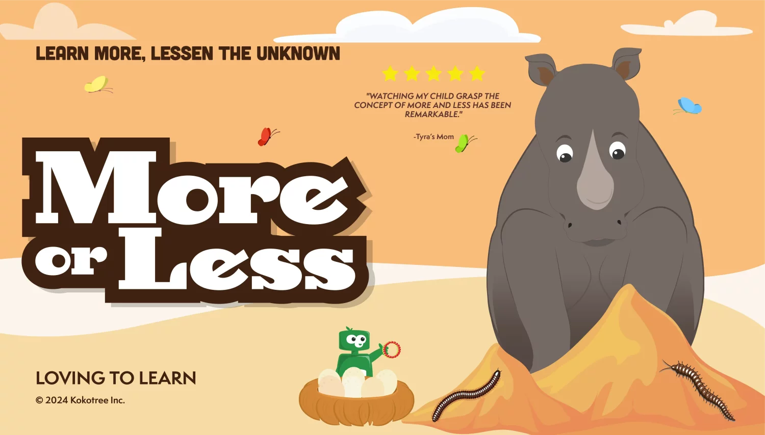 More or Less Preschool Learning Video - Kokotree
