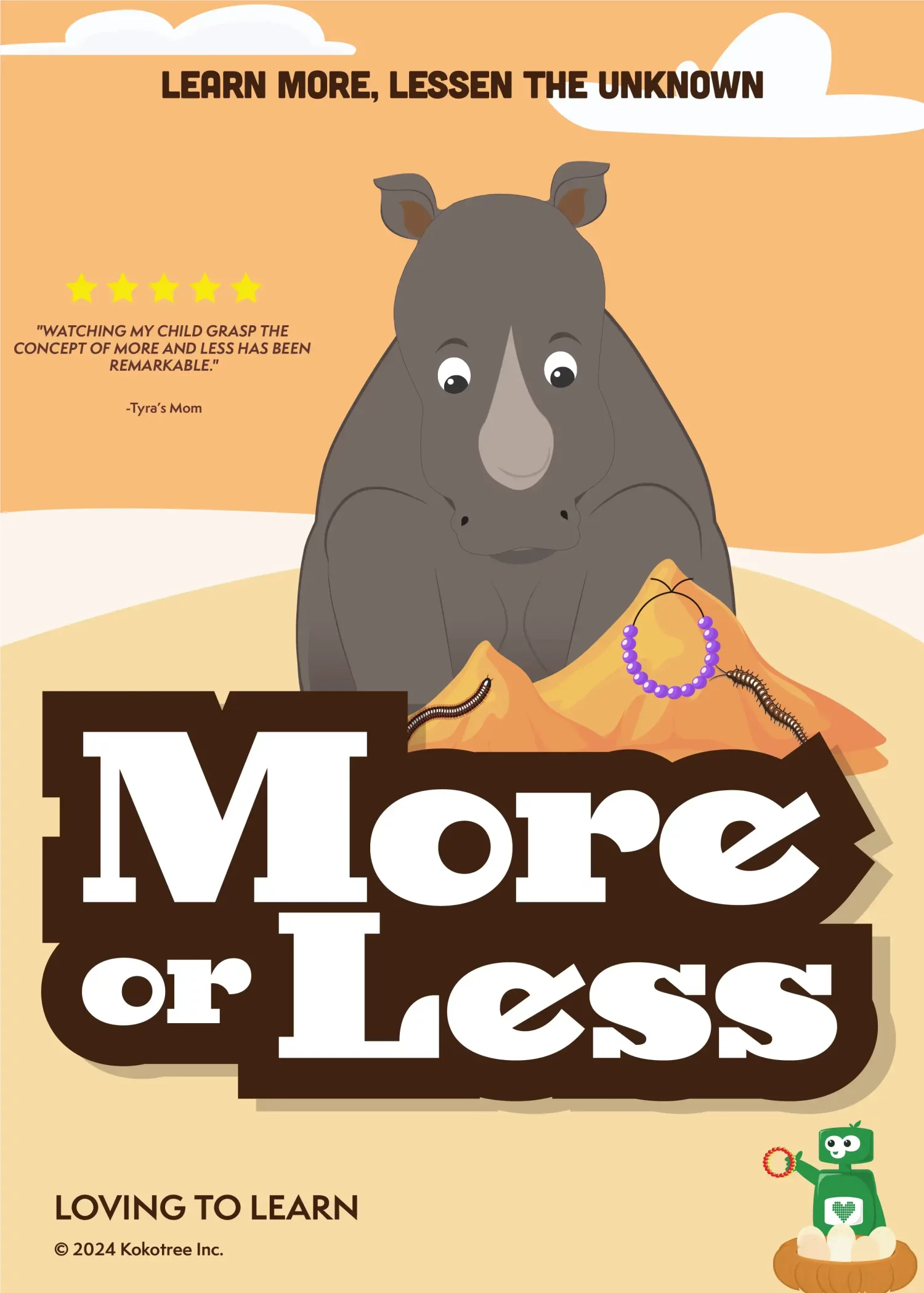 More or Less Preschool Learning Video