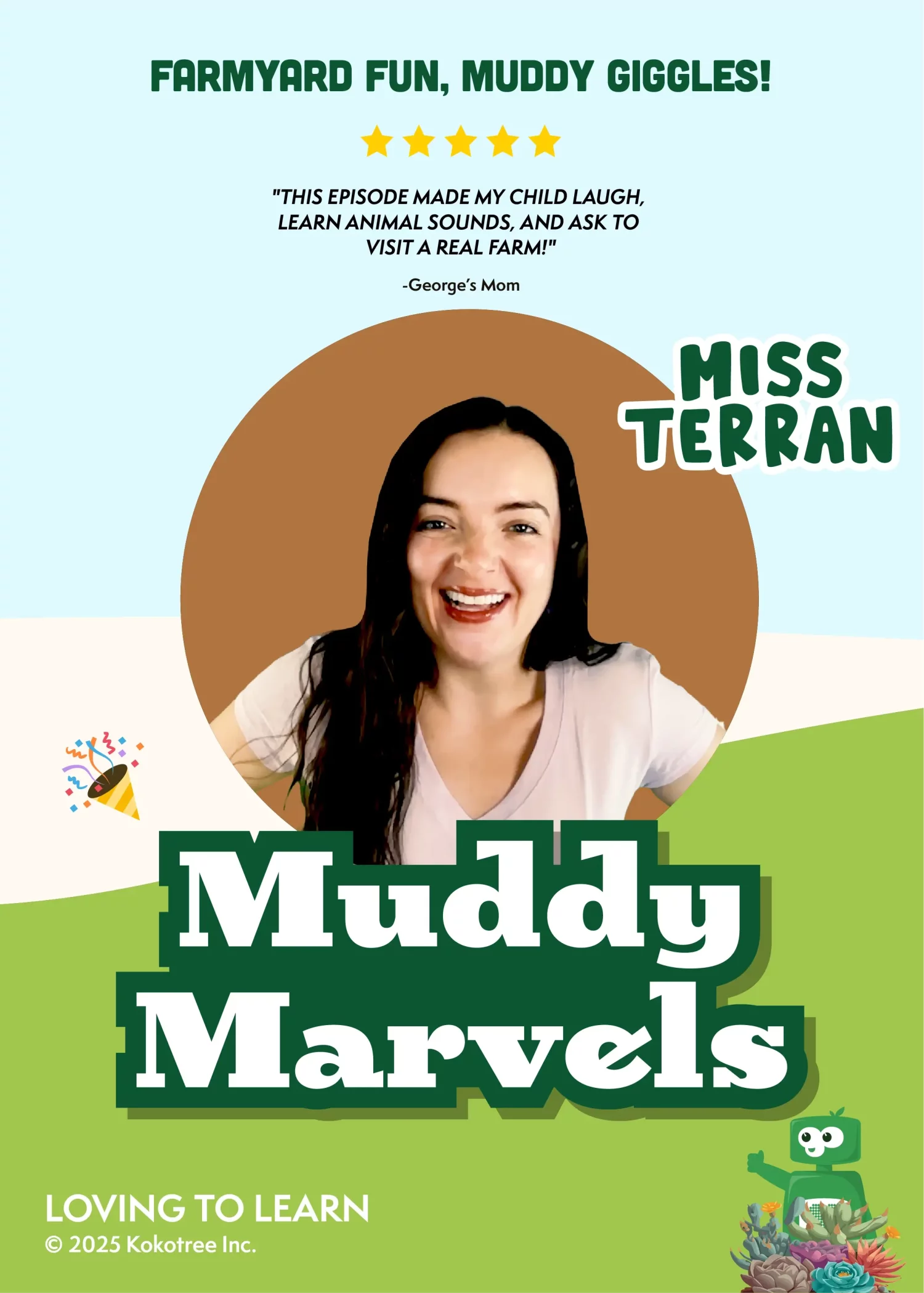 Muddy Marvels Preschool Learning Video