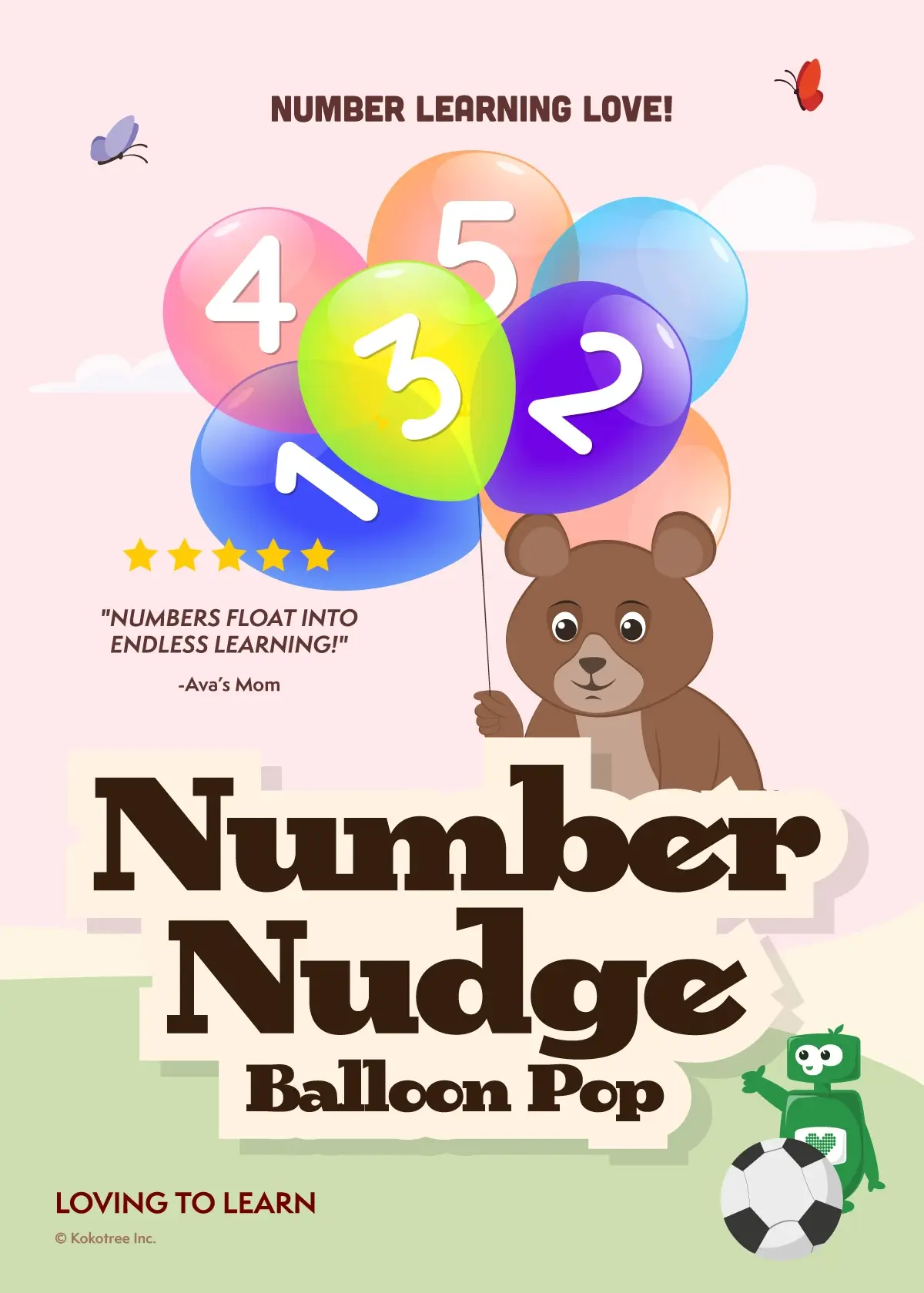 Number Nudge Preschool Learning Game