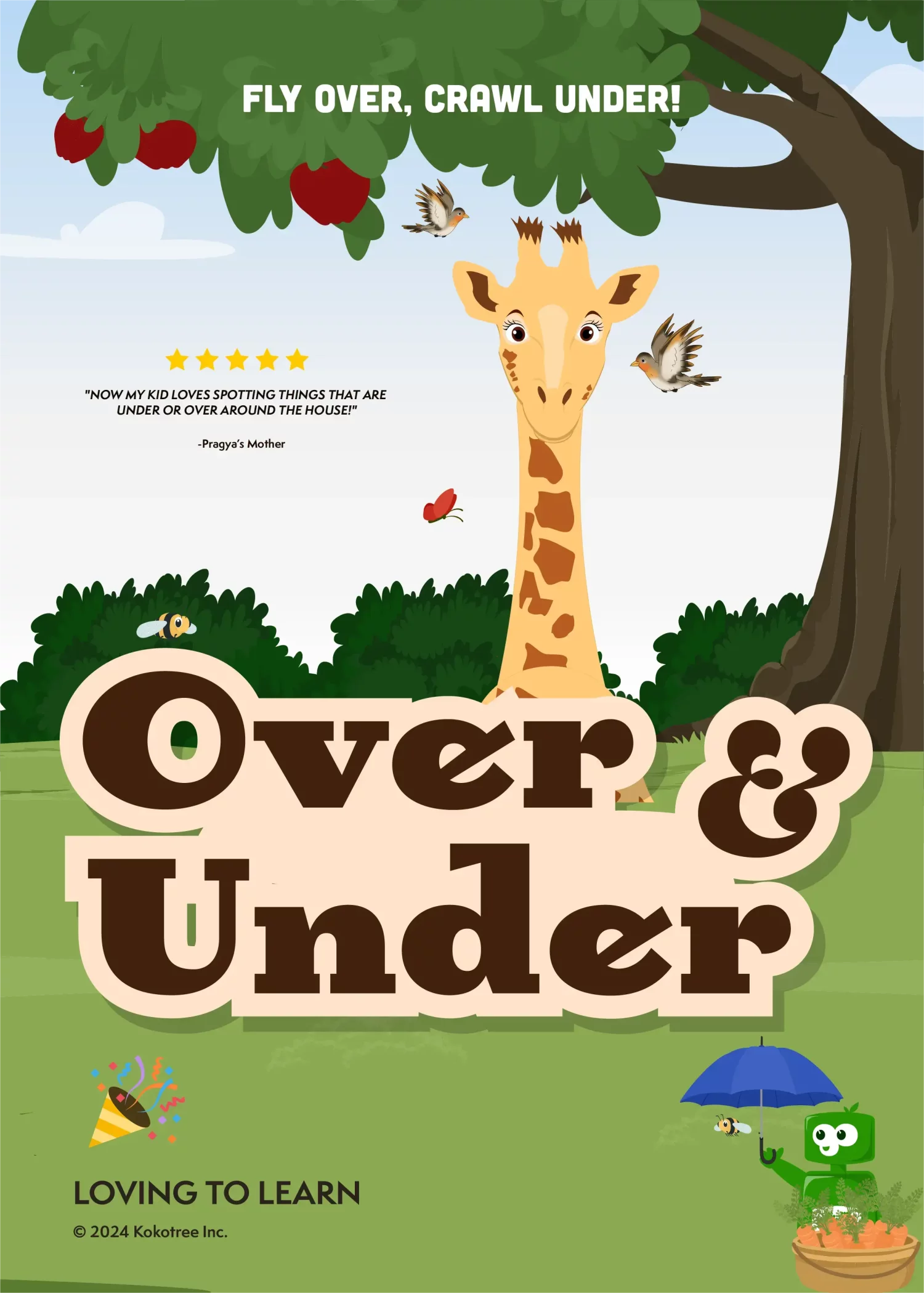 Over And Under Preschool Learning Video