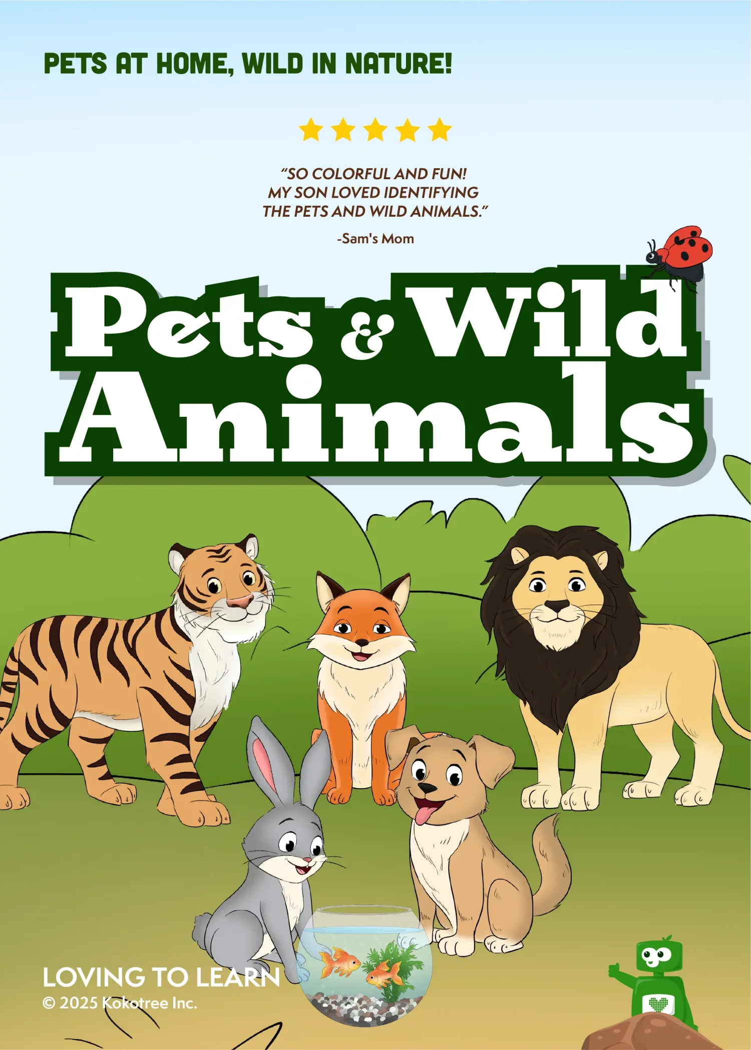 Exploring Pets & Wild Animals Preschool Learning Video