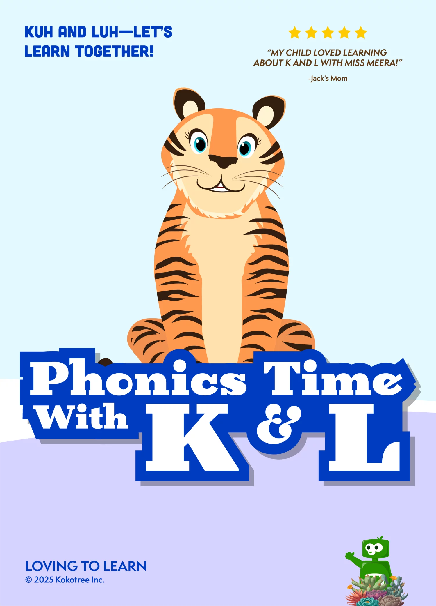 Phonics Time With K & L Preschool Learning Video