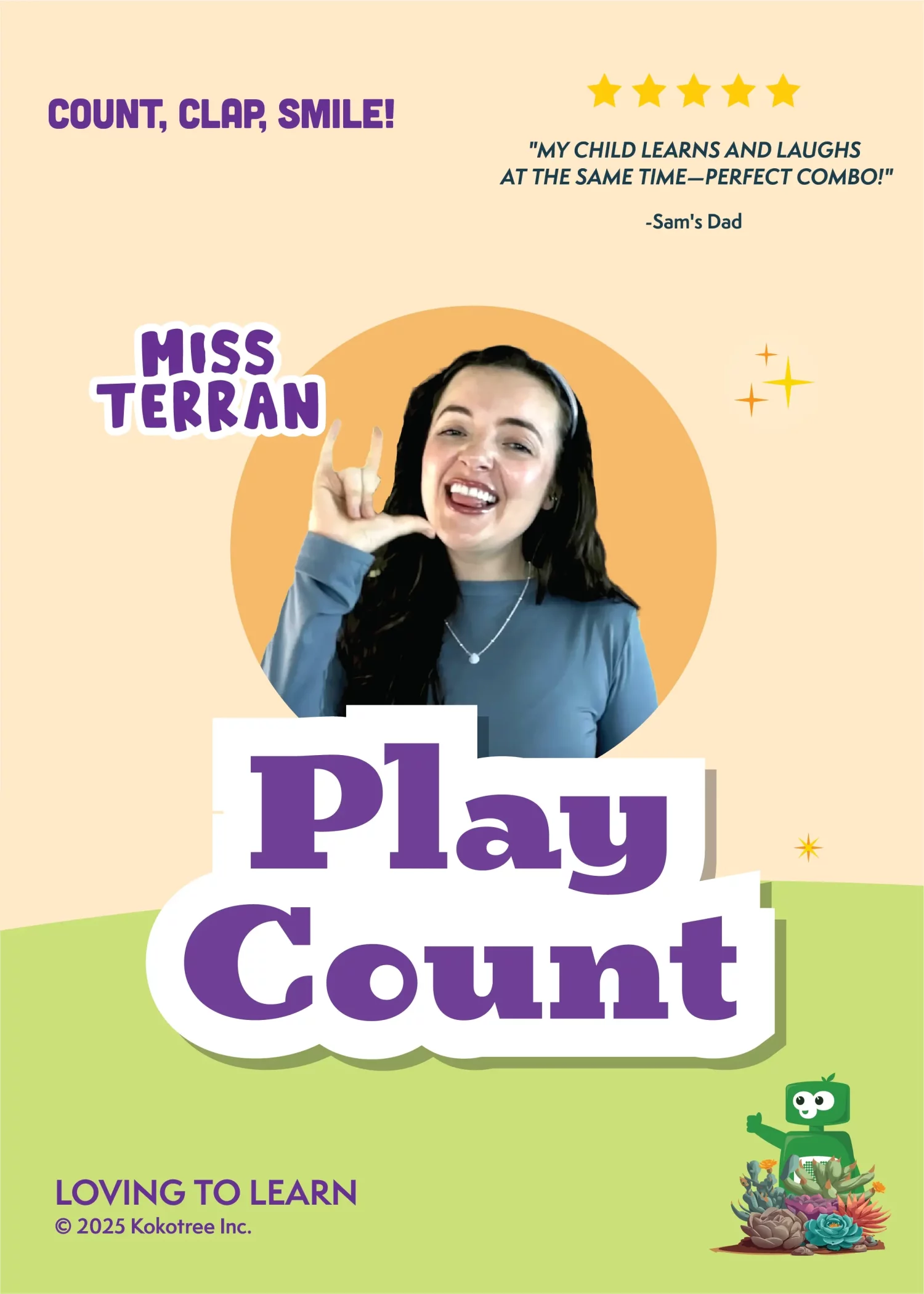 Play Count Preschool Learning Video