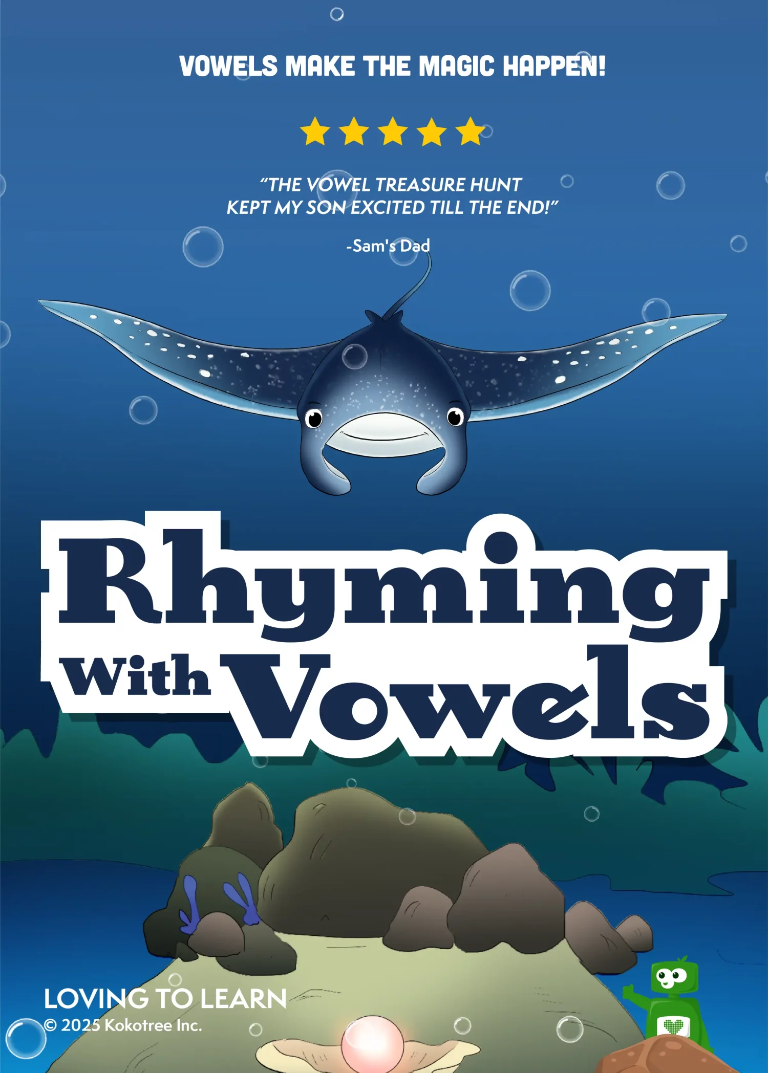 Rhyming With Vowels Preschool Learning Video