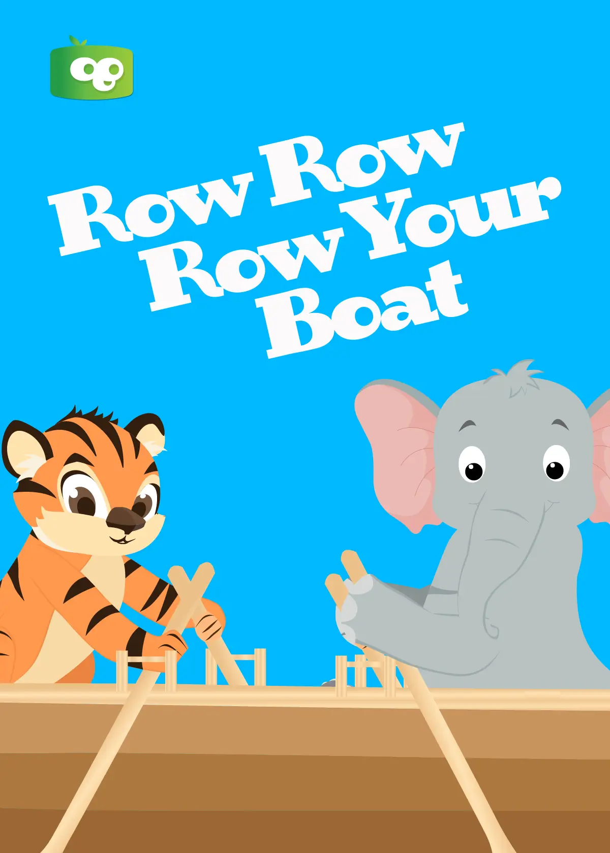Row Row Row Your Boat Preschool Learning Video