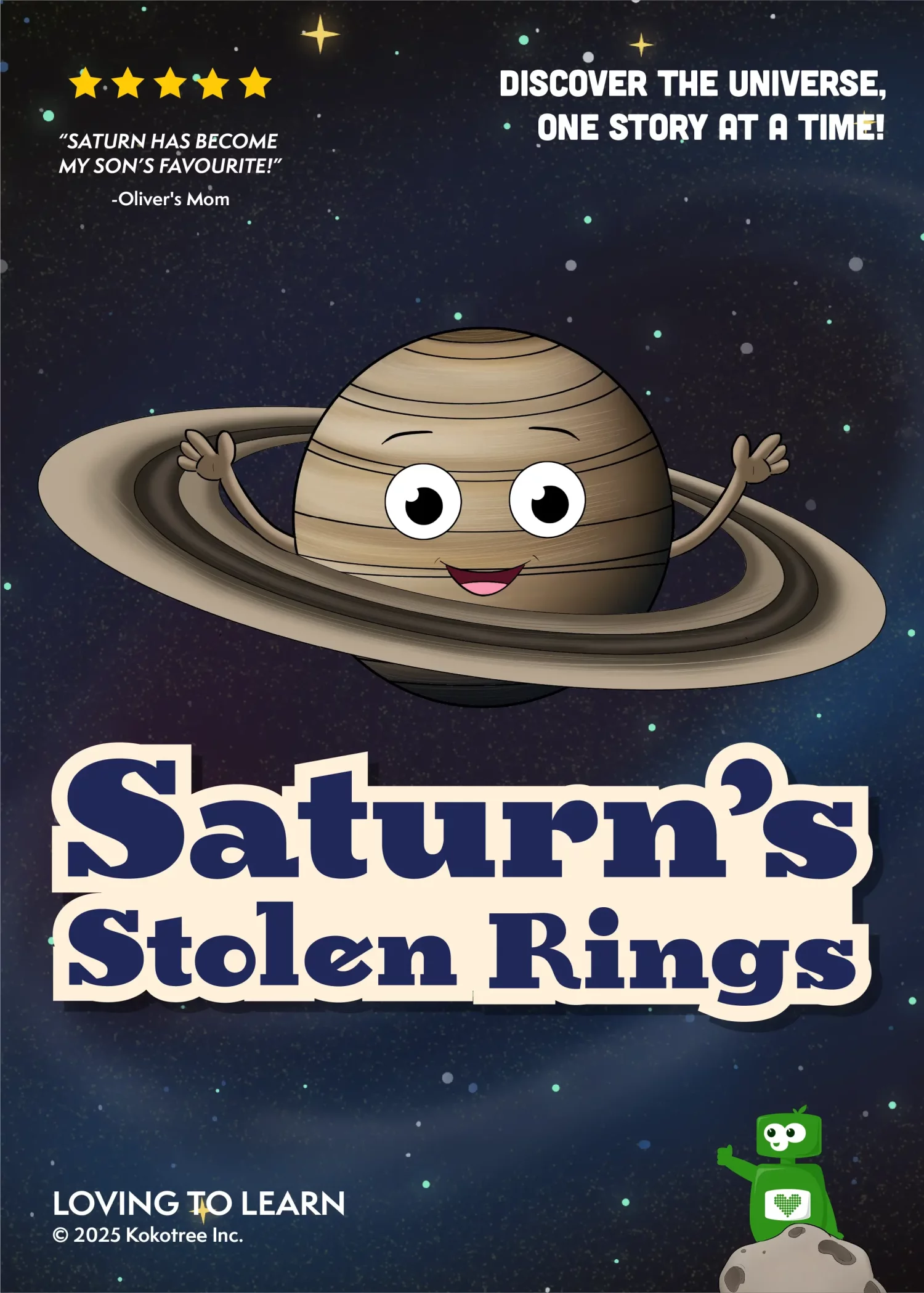 Saturn's Stolen Rings Preschool Learning Video