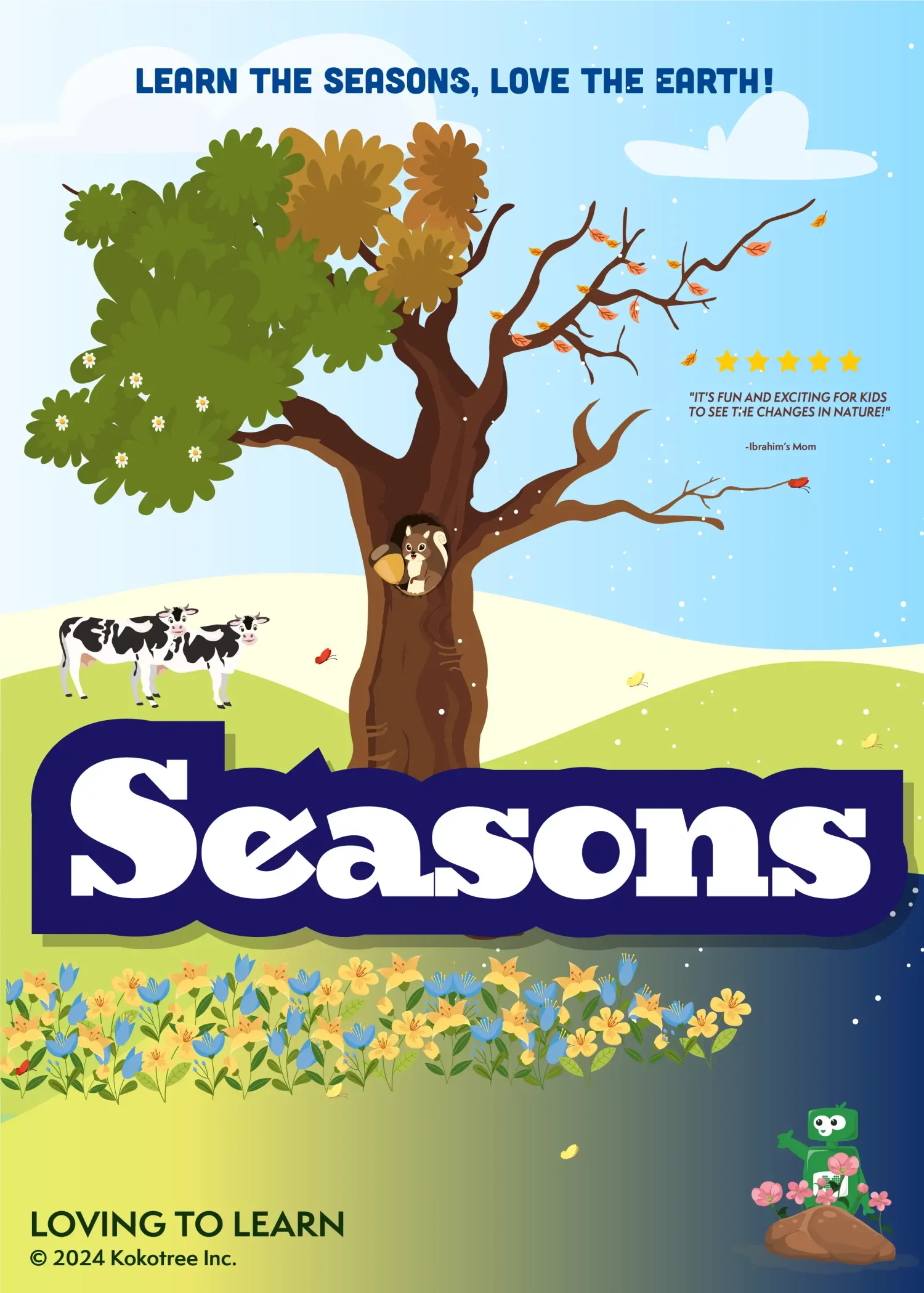 Seasons Preschool Learning Video