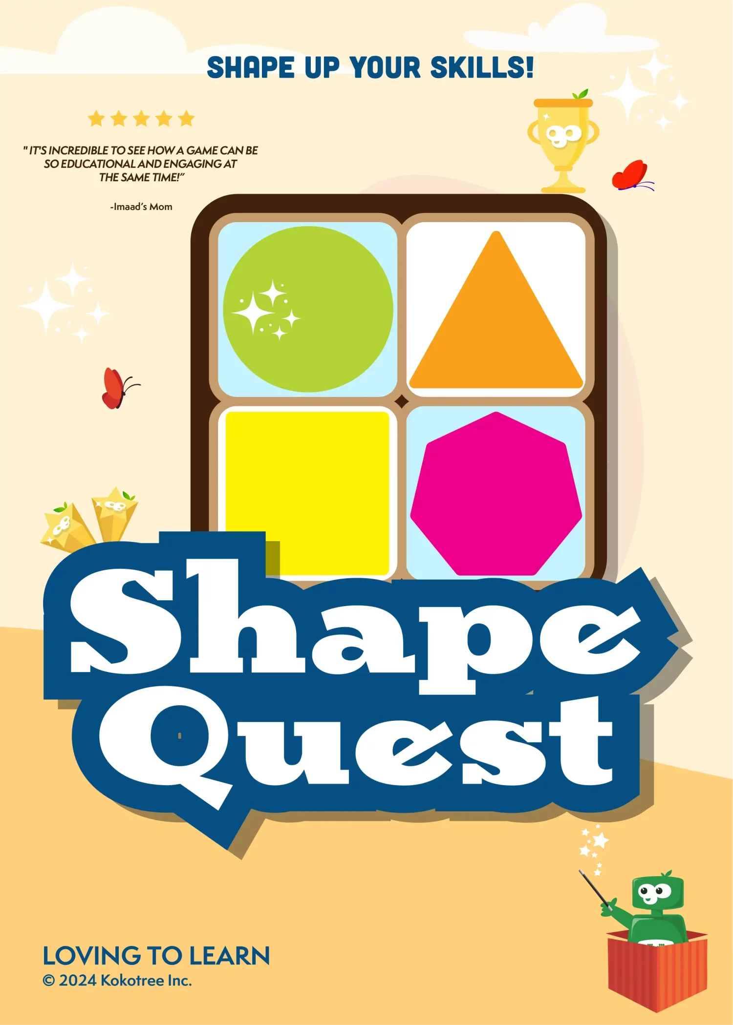 Shape Quest Preschool Learning Game