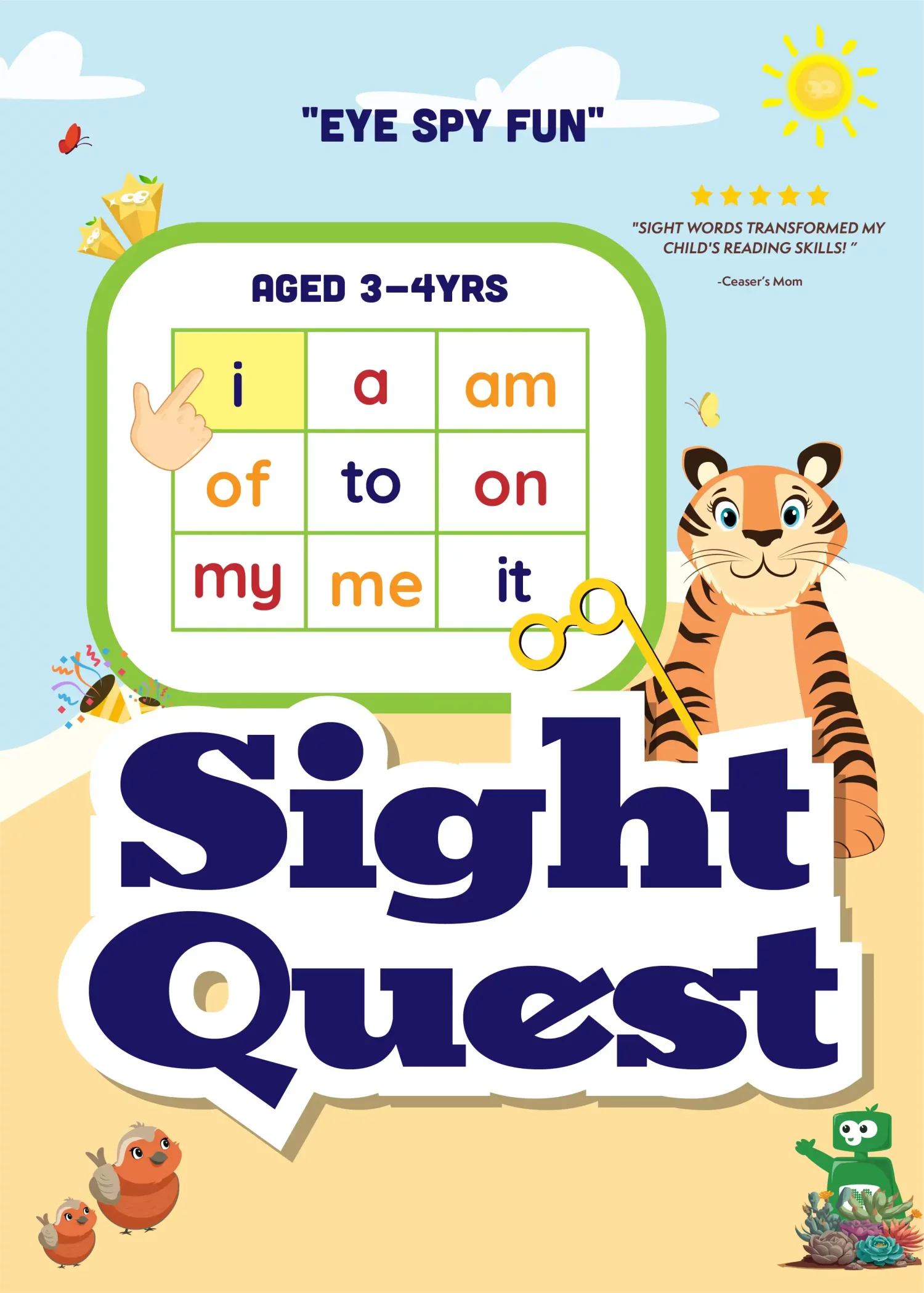 Sight Quest Preschool Learning Game