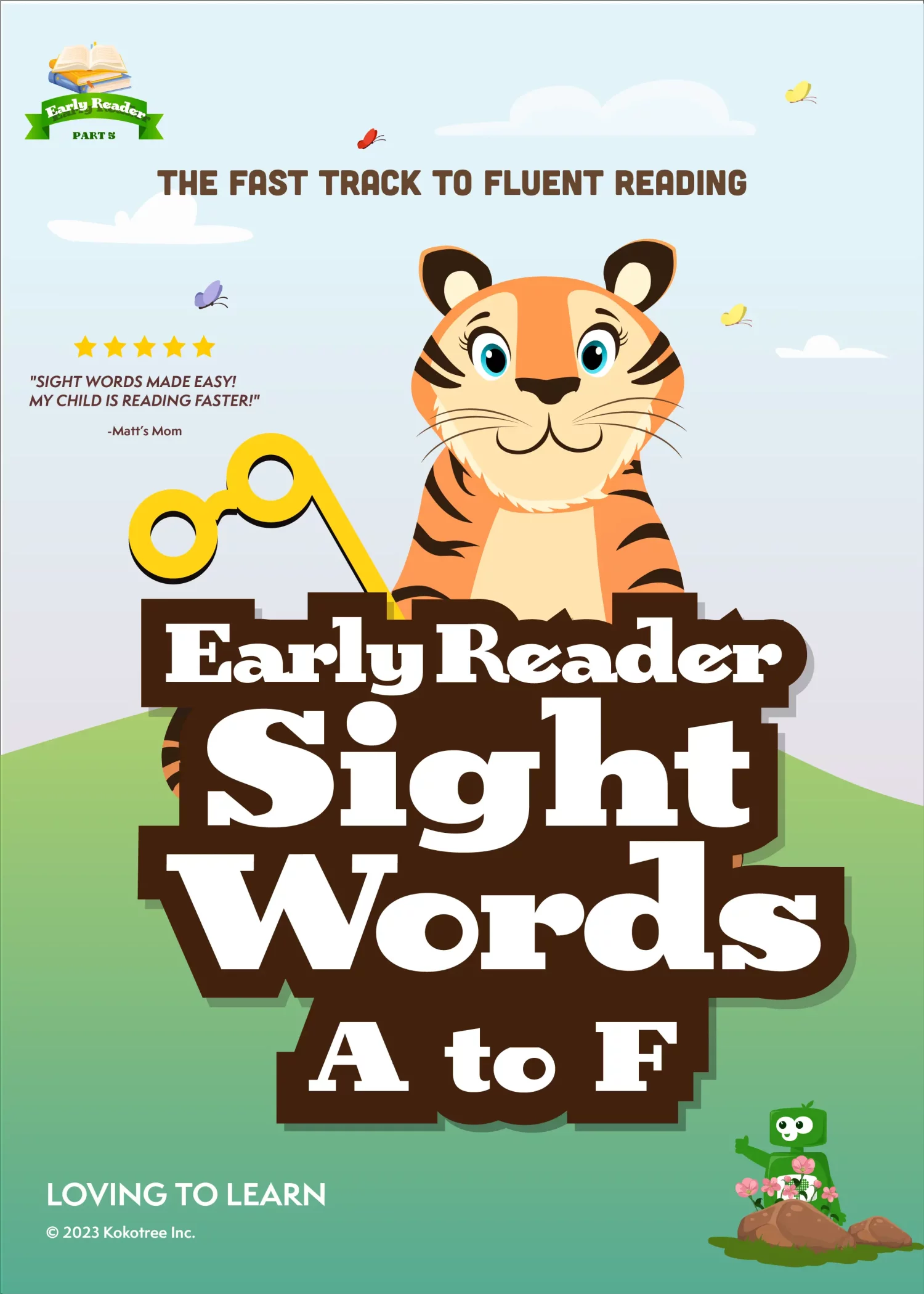 Sight Words A to F Preschool Learning Video