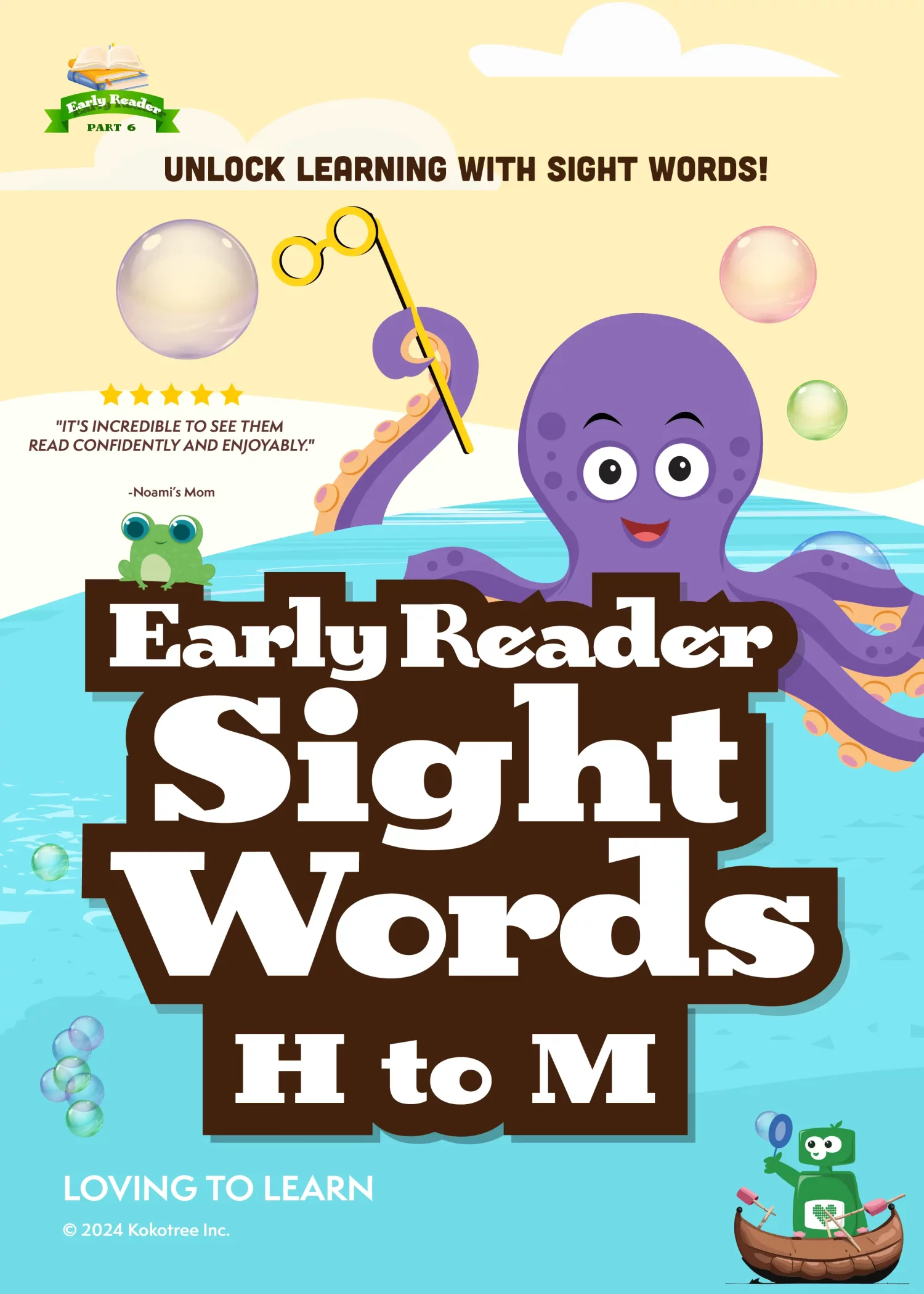 Sight Words H to M Preschool Learning Video