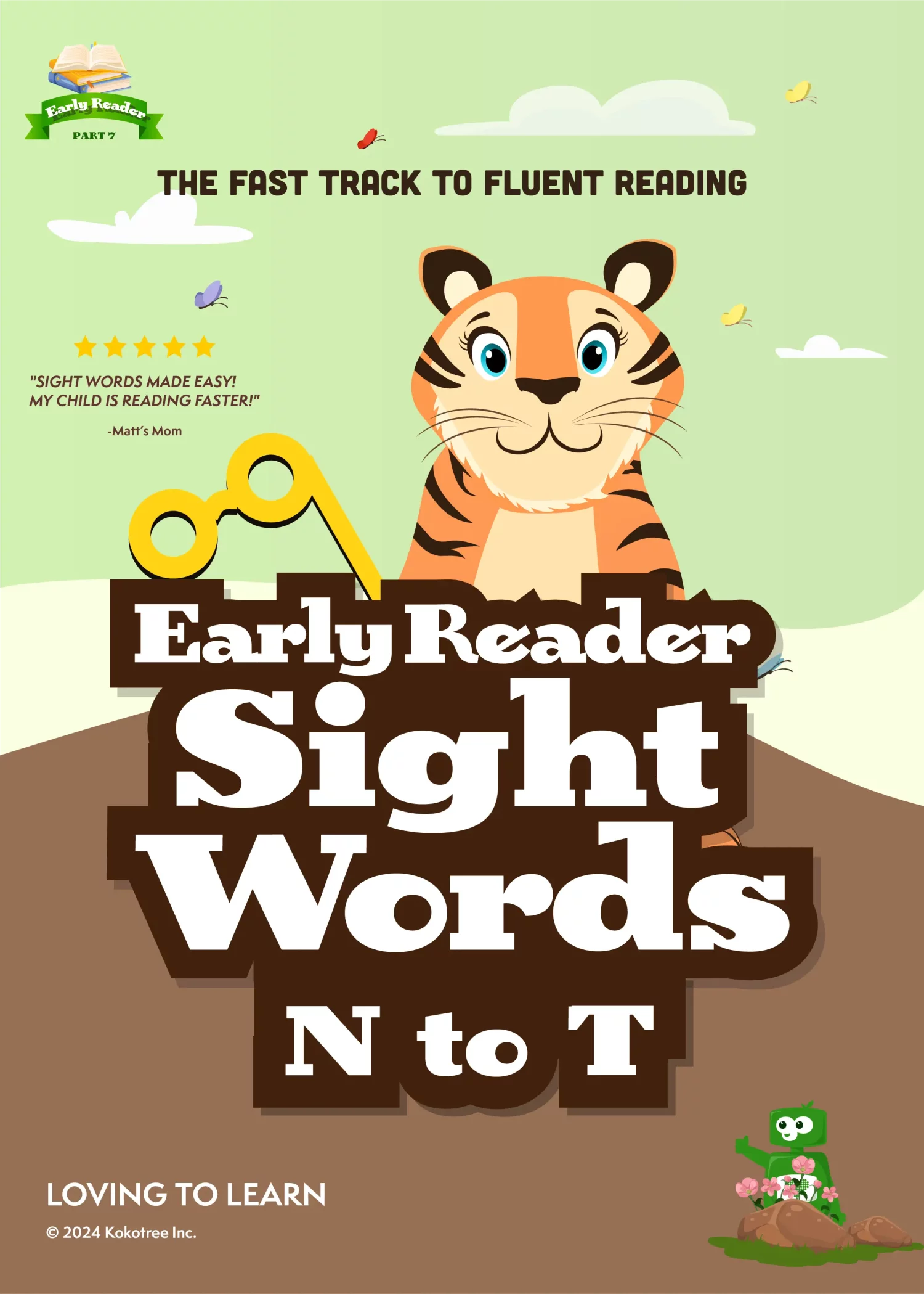 Sight Words N to T Preschool Learning Video