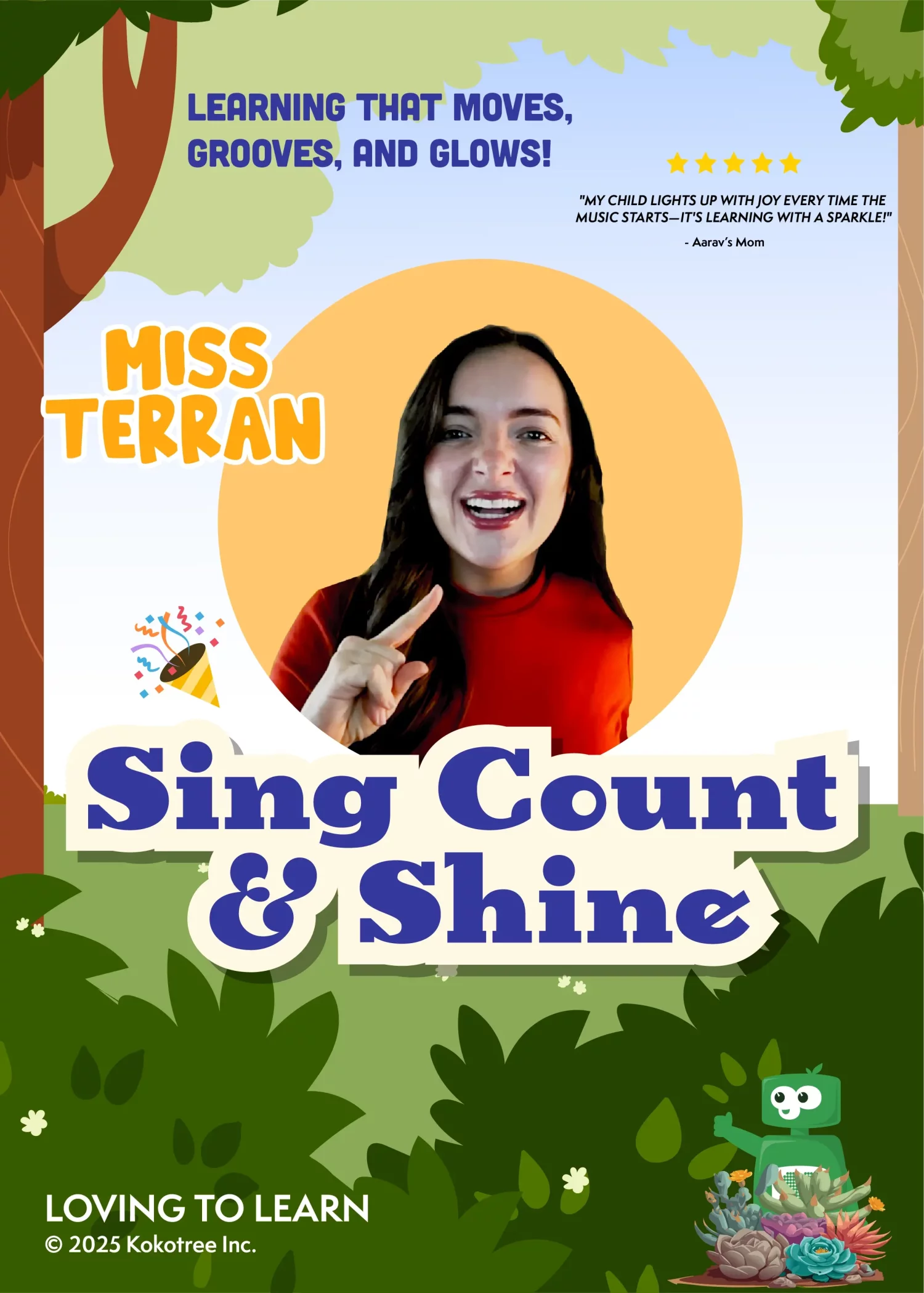 Sing, Count & Shine! Preschool Learning Video