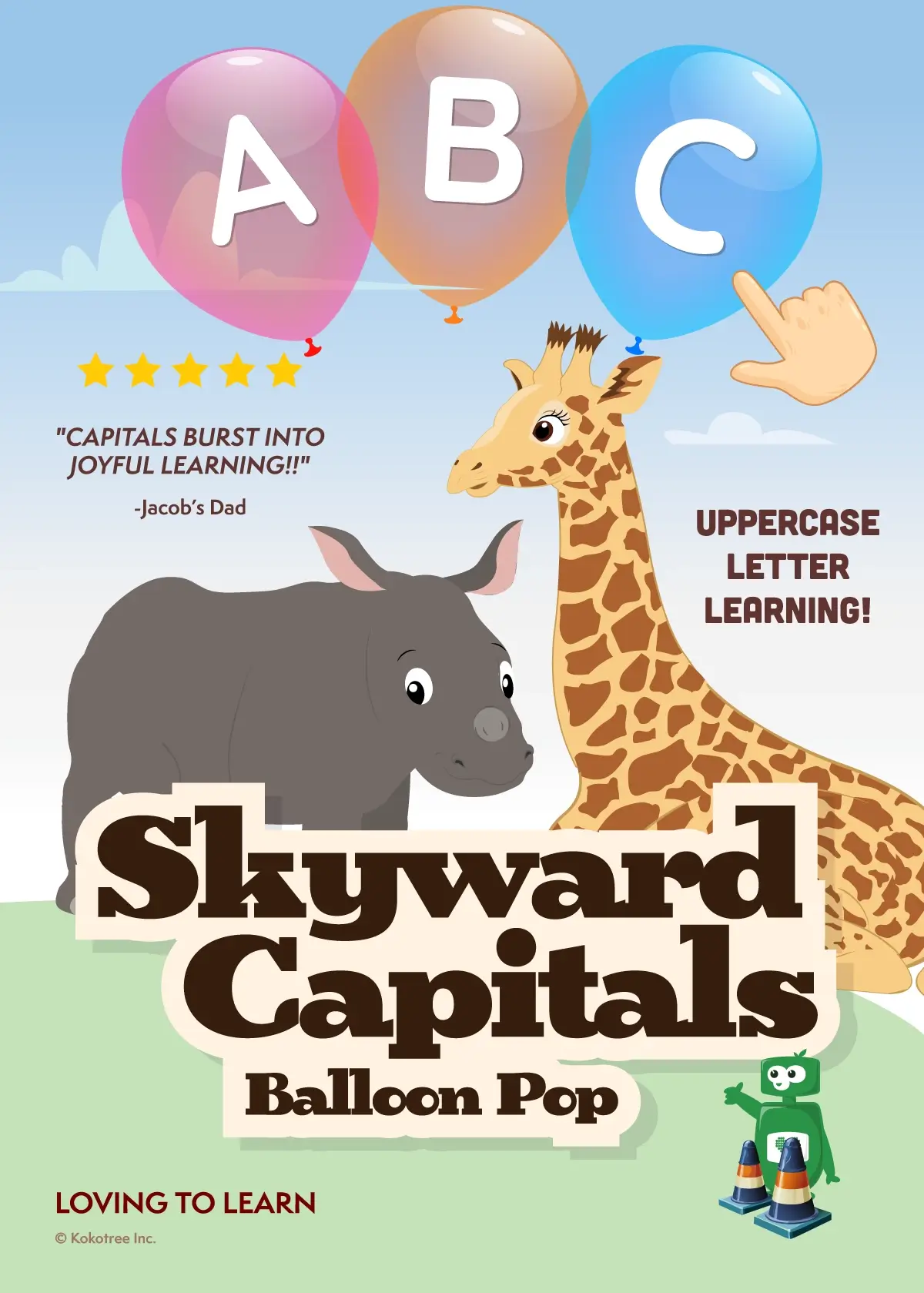 Skyward Capitals Preschool Learning Game