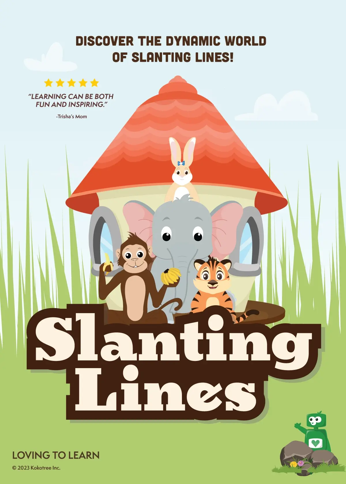 Slanting Lines Preschool Learning Video