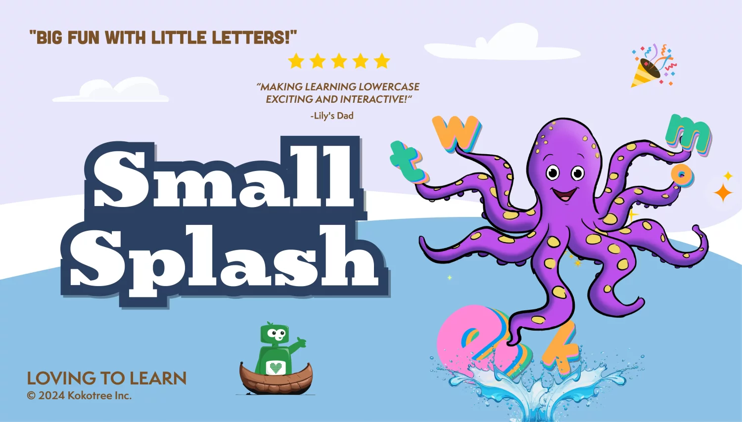 Small Splash Preschool Learning Game - Kokotree