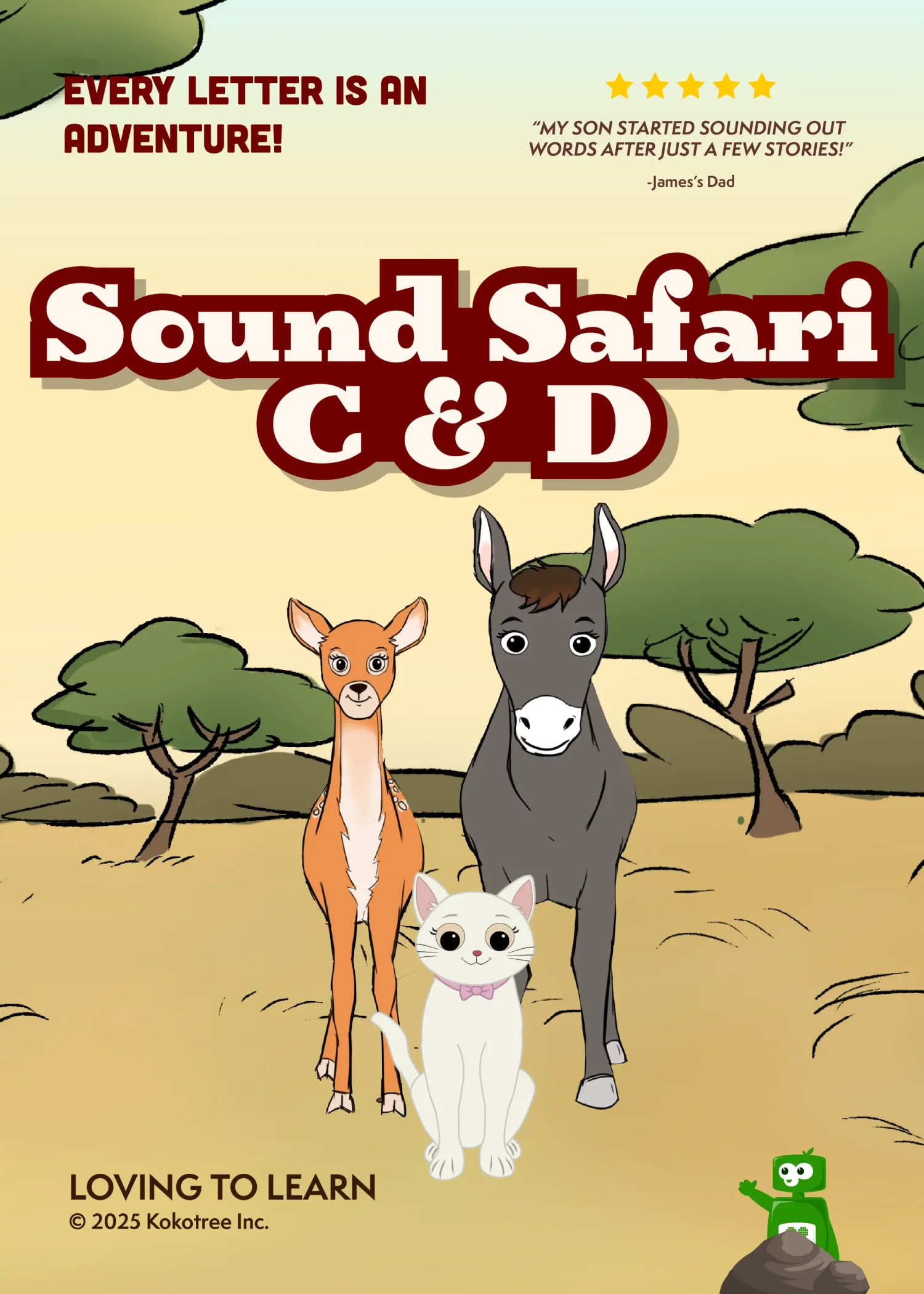 Sound Safari C and D Preschool Learning Video