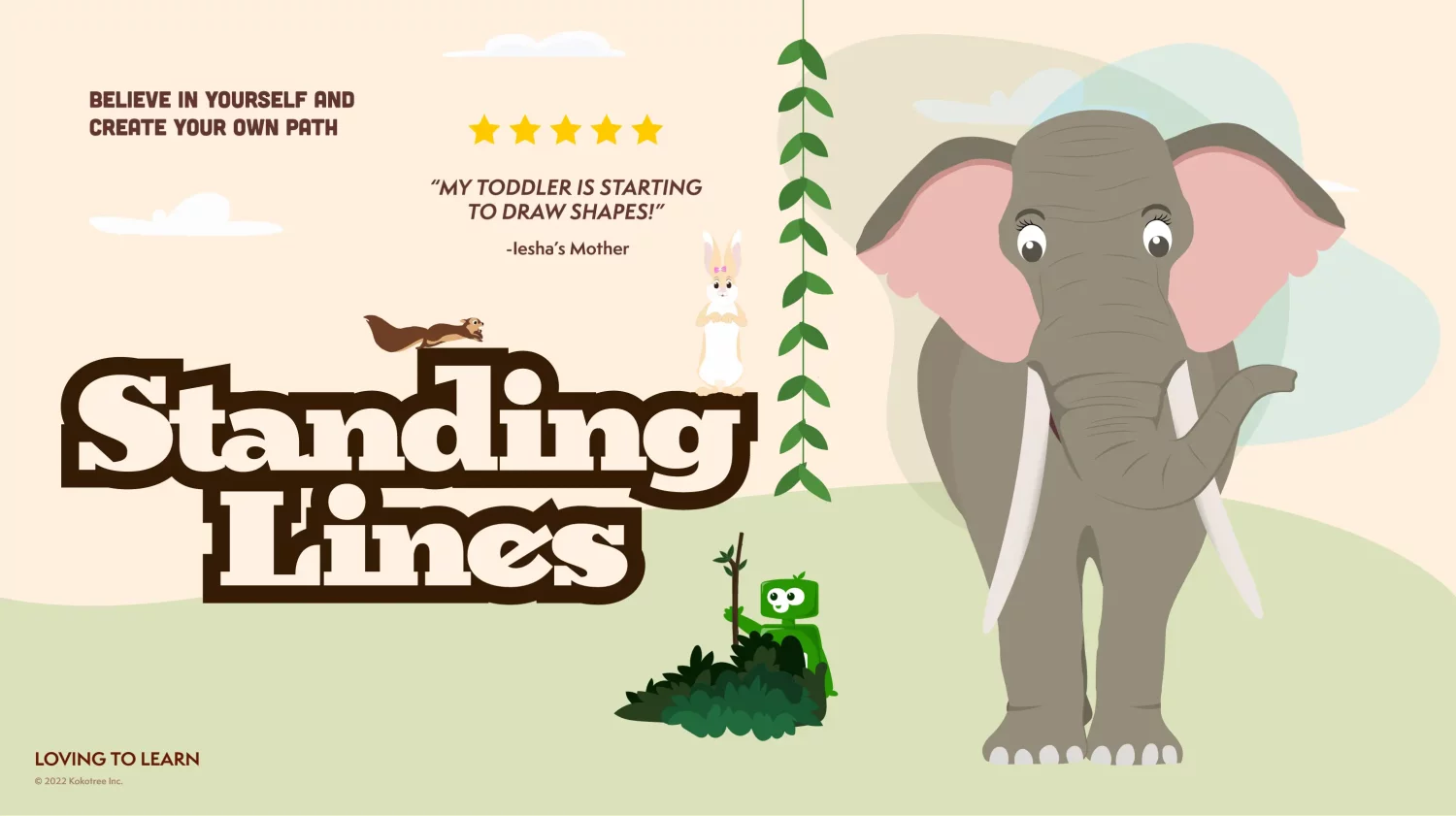 Standing Lines Preschool Learning Video - Kokotree