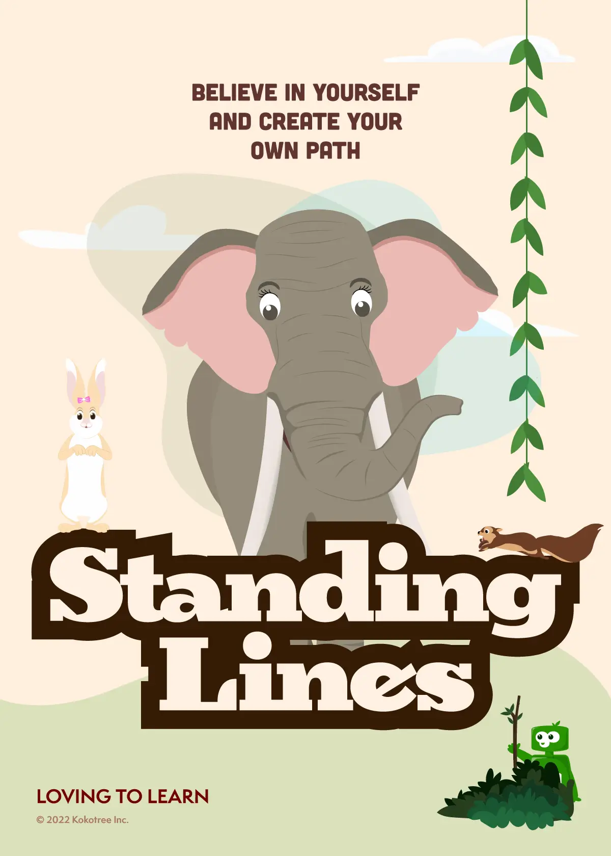 Standing Lines Preschool Learning Video