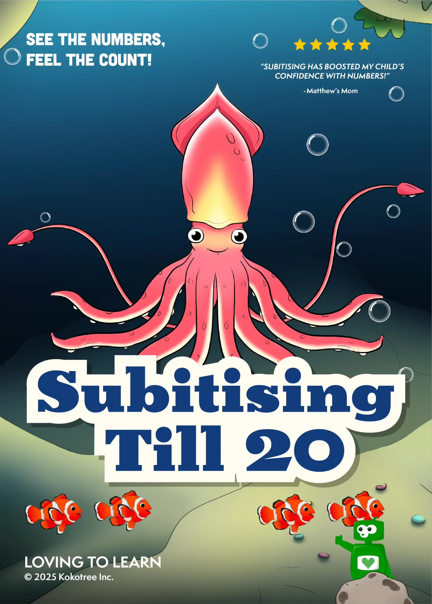 Subitising Till 20 Preschool Learning Video