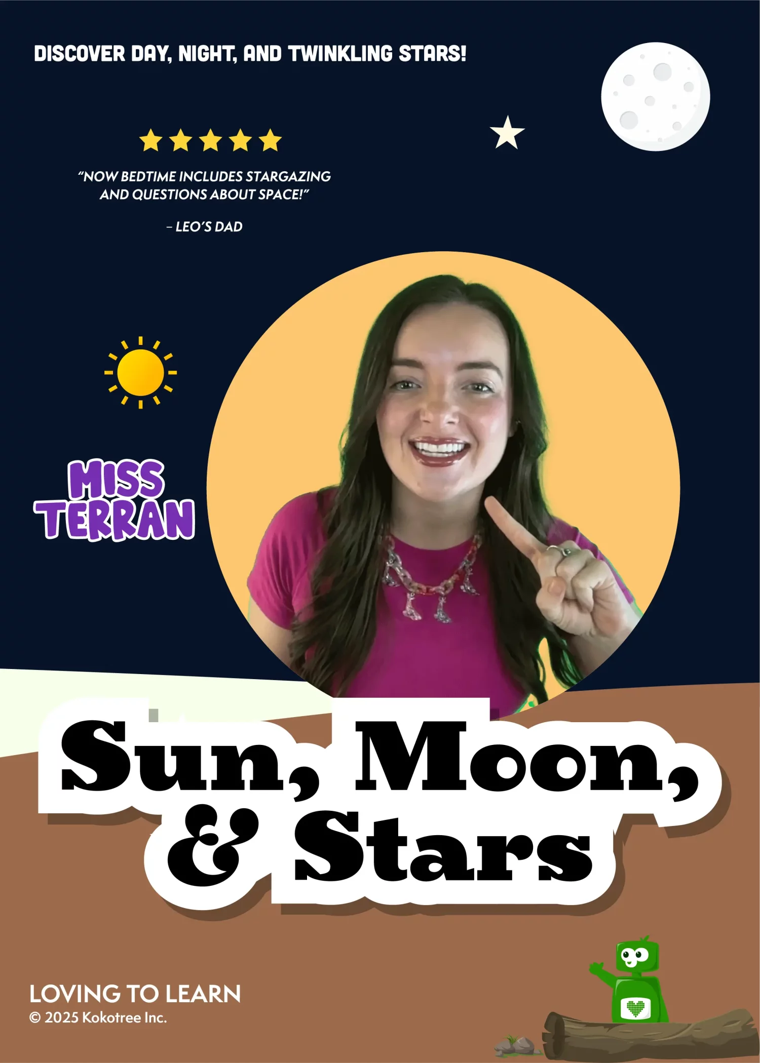 Sun, Moon, & Stars Preschool Learning Video