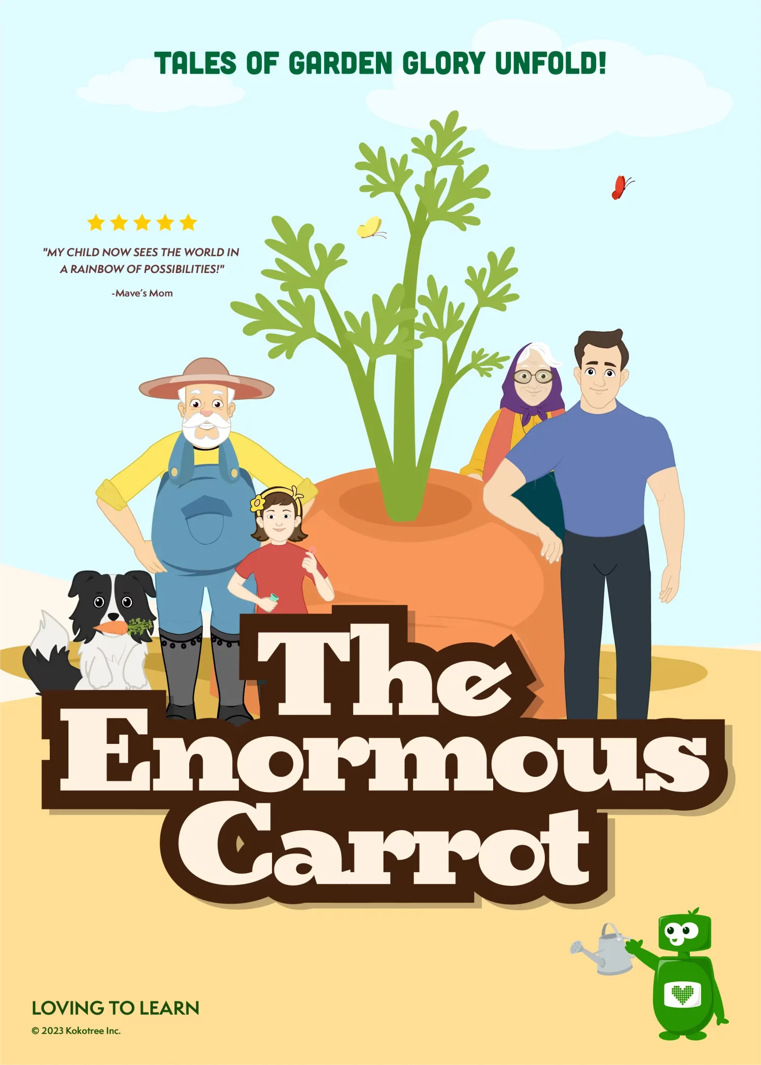 The Enormous Carrot Preschool Learning Video