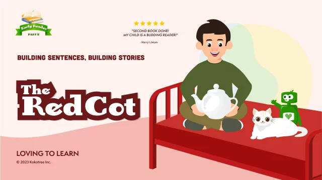 Early Reader. The Red Cot
