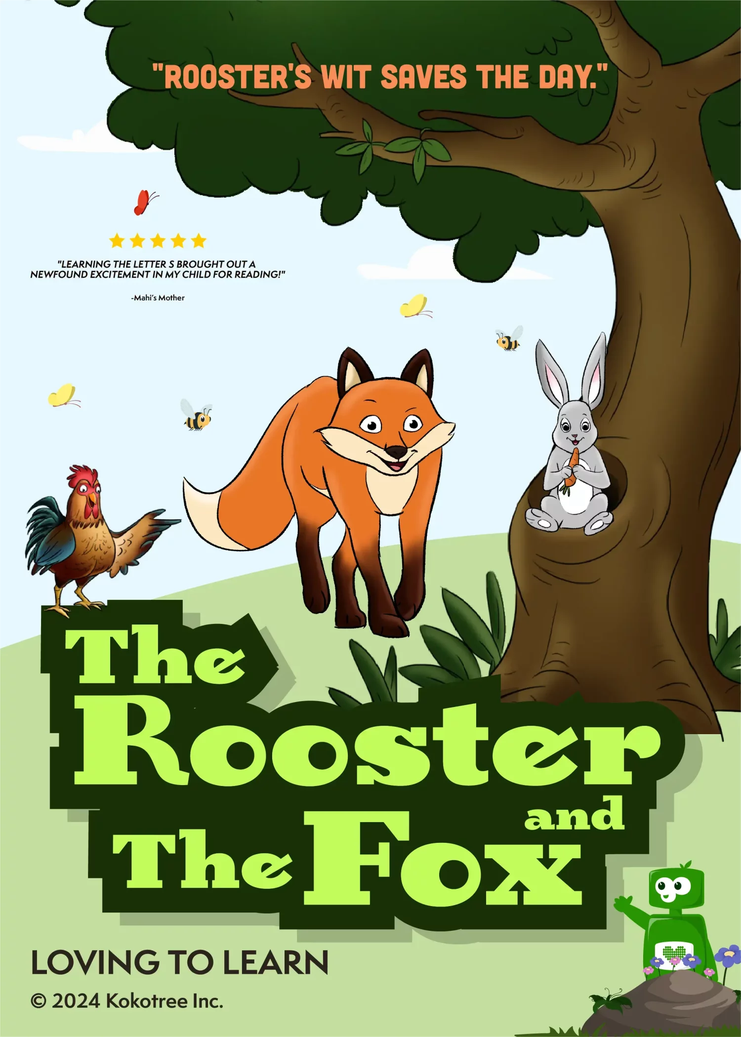 The Rooster & The Fox Preschool Learning Video