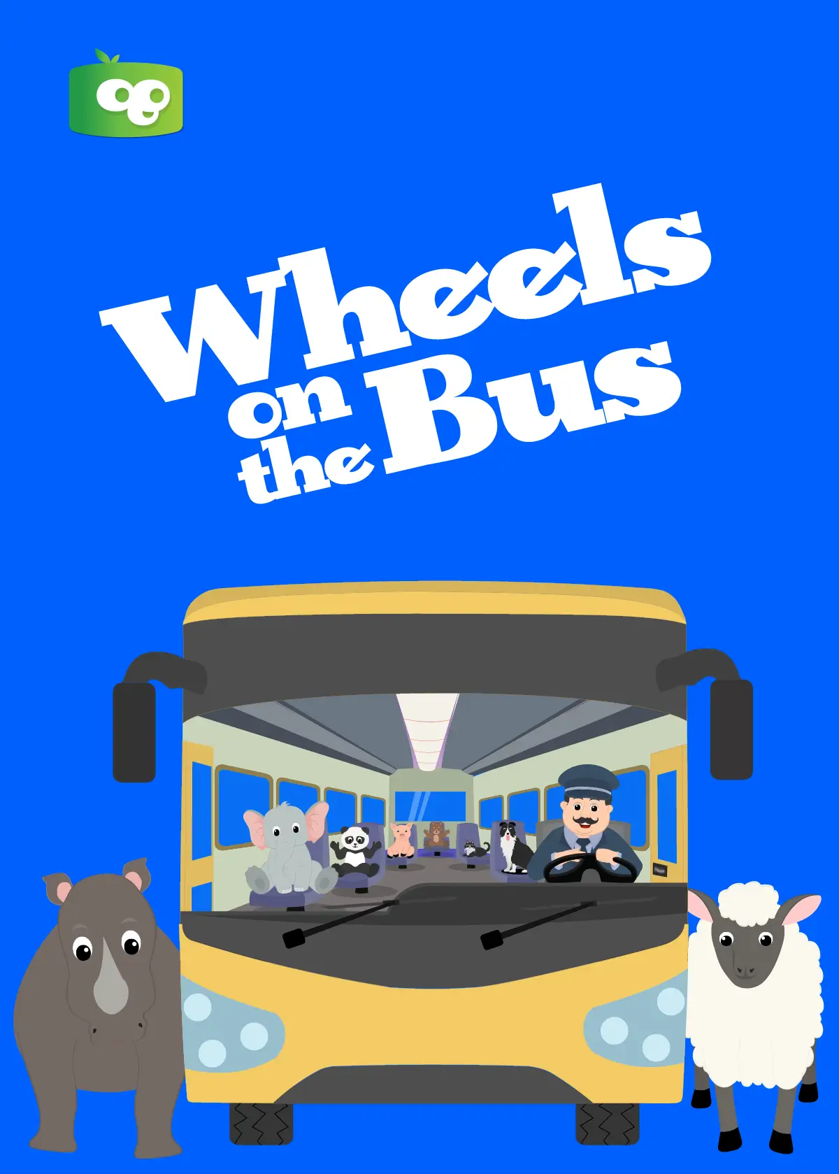 The Wheels On The Bus Preschool Learning Video