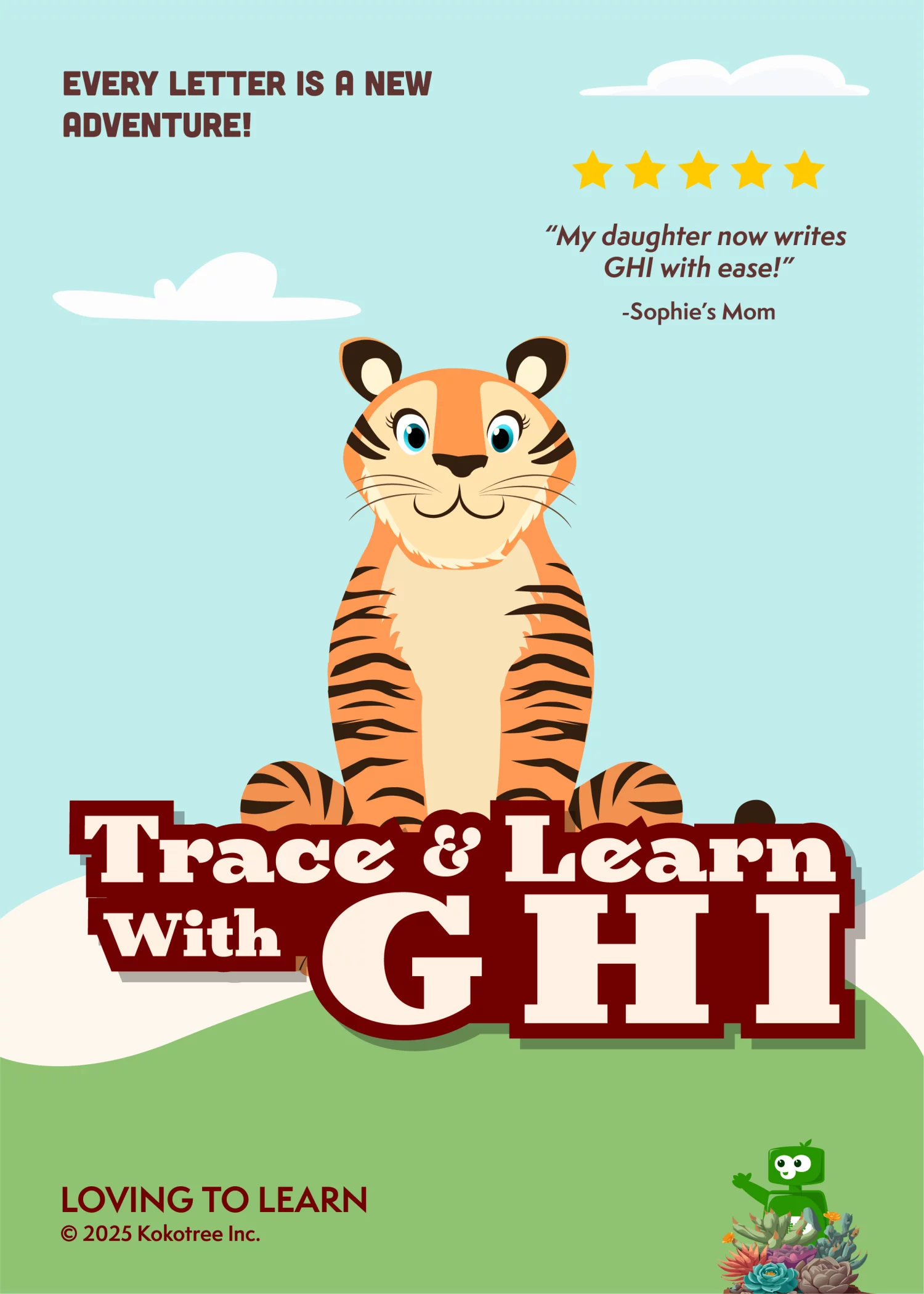 Trace & Learn With G, H, & I Preschool Learning Video
