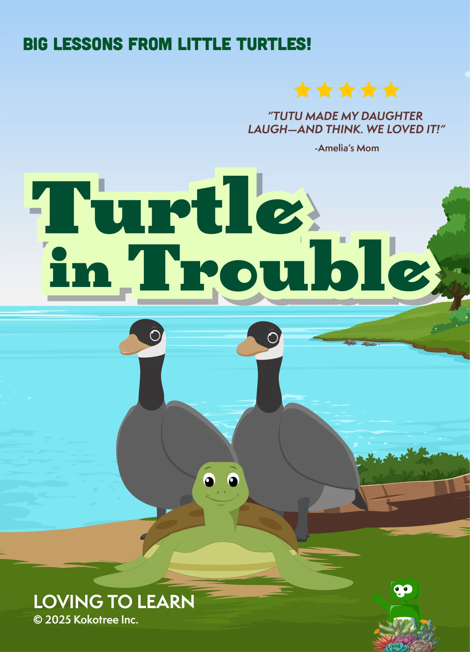 Turtle in Trouble Preschool Learning Video