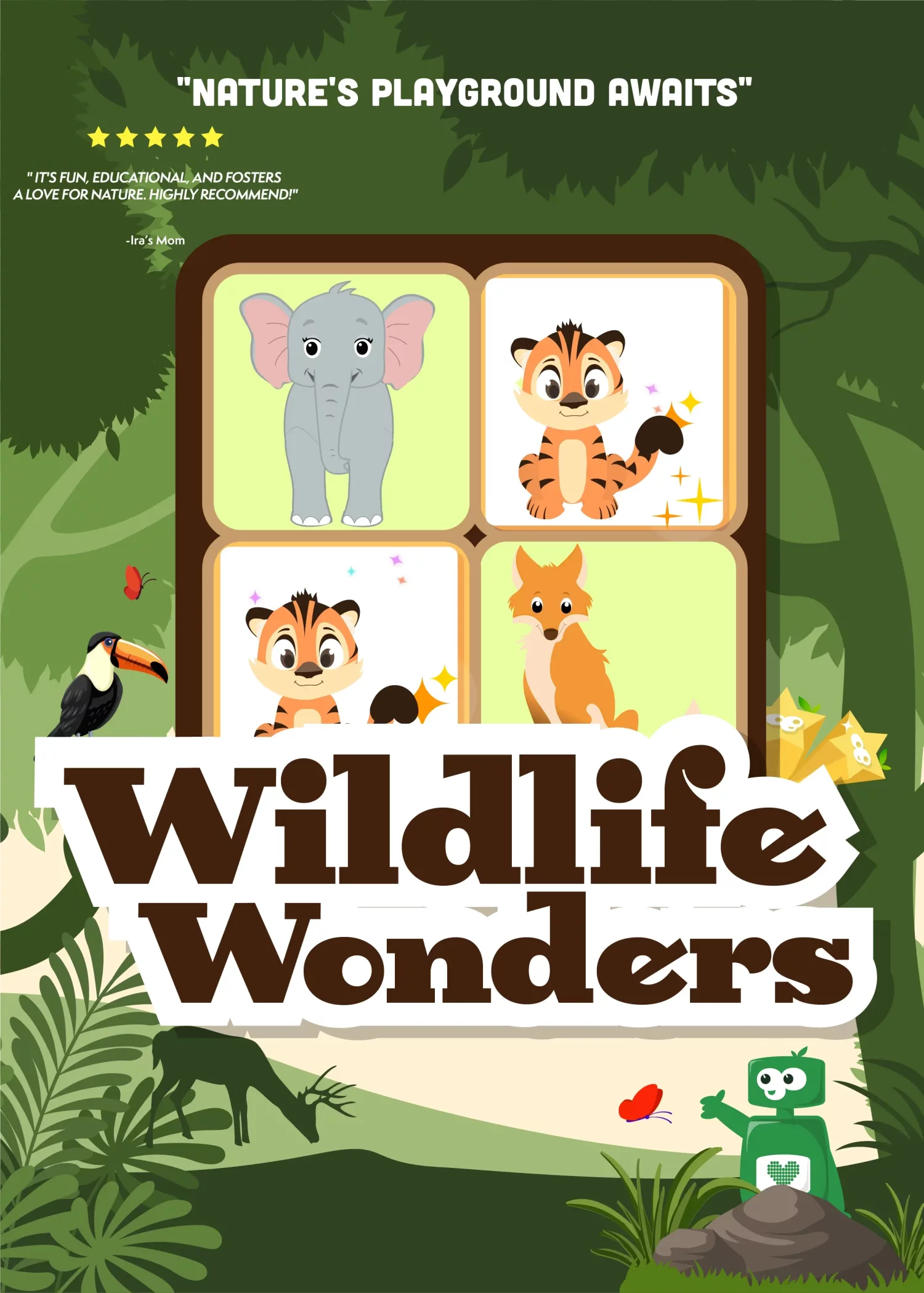 Wildlife Wonders Preschool Learning Game